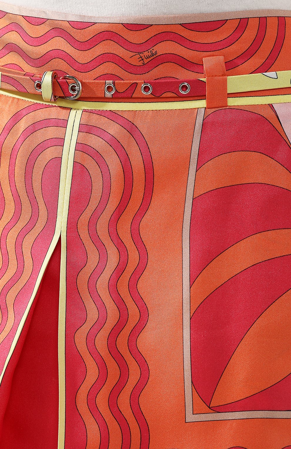 Шелковые шорты EMILIO PUCCI розового цвета по цене 68850 руб., арт. 0ERU05/0E870, фото 5 Шелковые шорты EMILIO PUCCI, арт. 0ERU05/0E870, фото 5