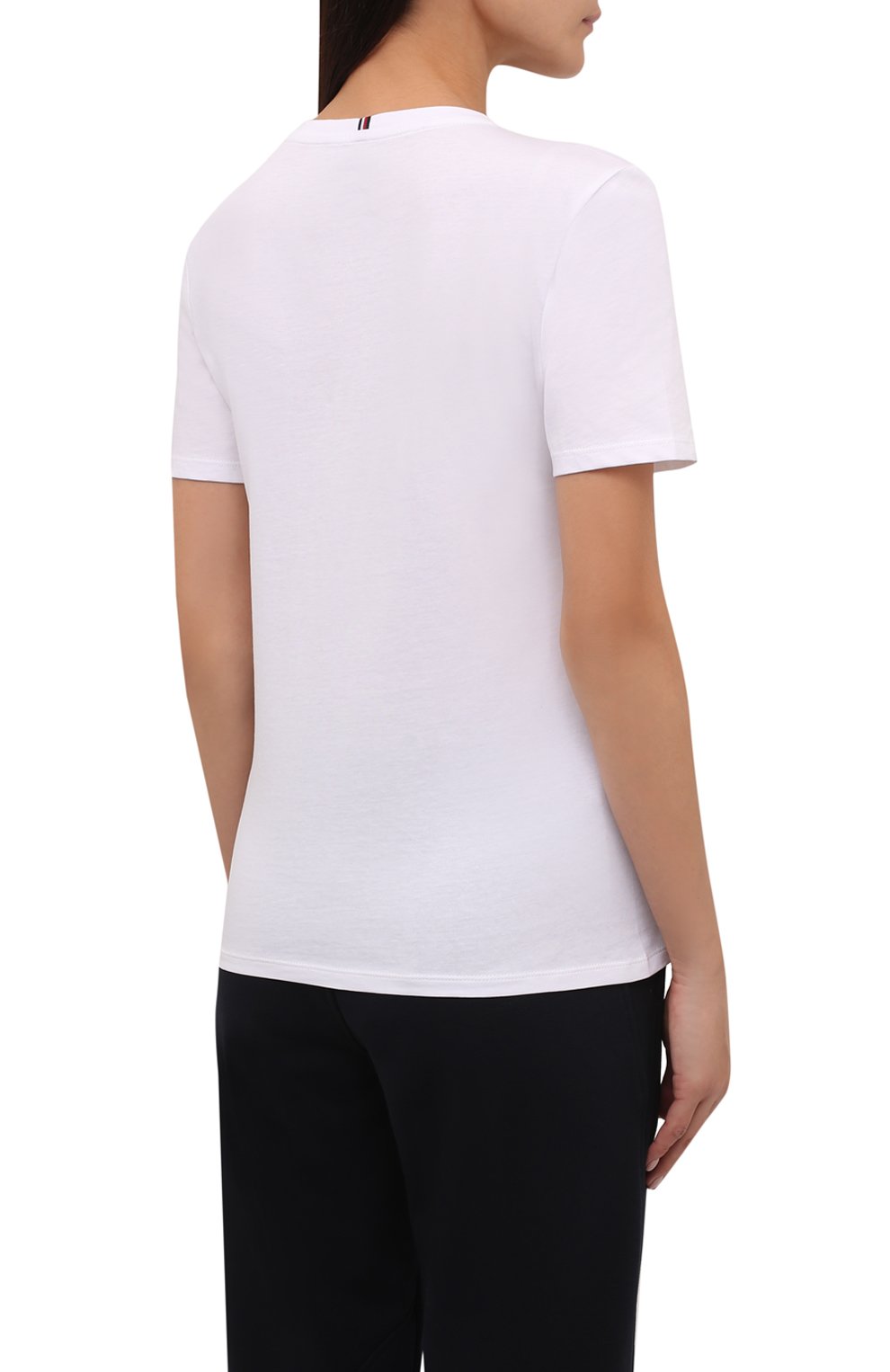 Хлопковая футболка TOMMY HILFIGER, арт. S10S101046, фото 4