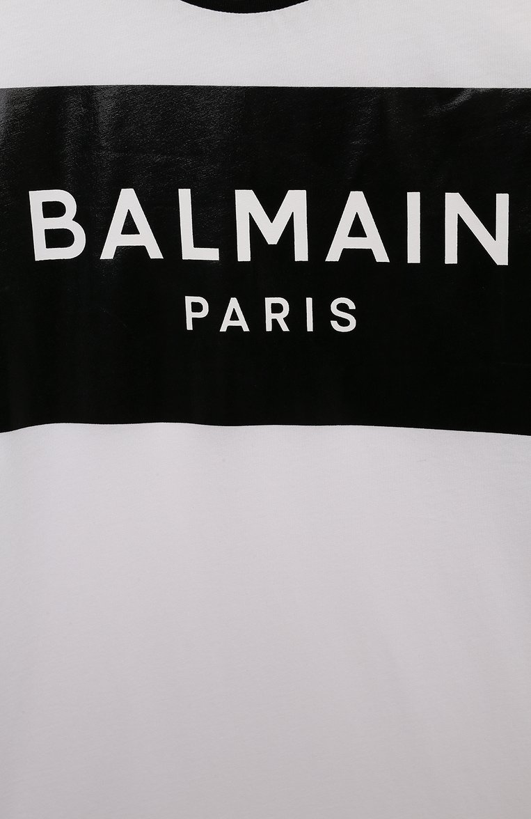 Хлопковая футболка BALMAIN, арт. BV8Q91, фото 1