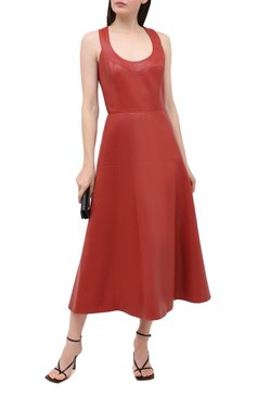 Кожаное платье OSCAR DE LA RENTA, арт. 20PN233LEA, фото 2
