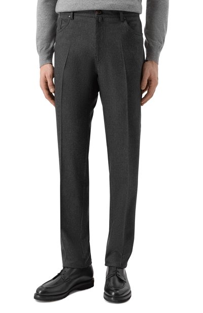 Брюки из шерсти и кашемира BERWICH, арт. M0RELL0 5TALC 19/FA1224X, фото 3