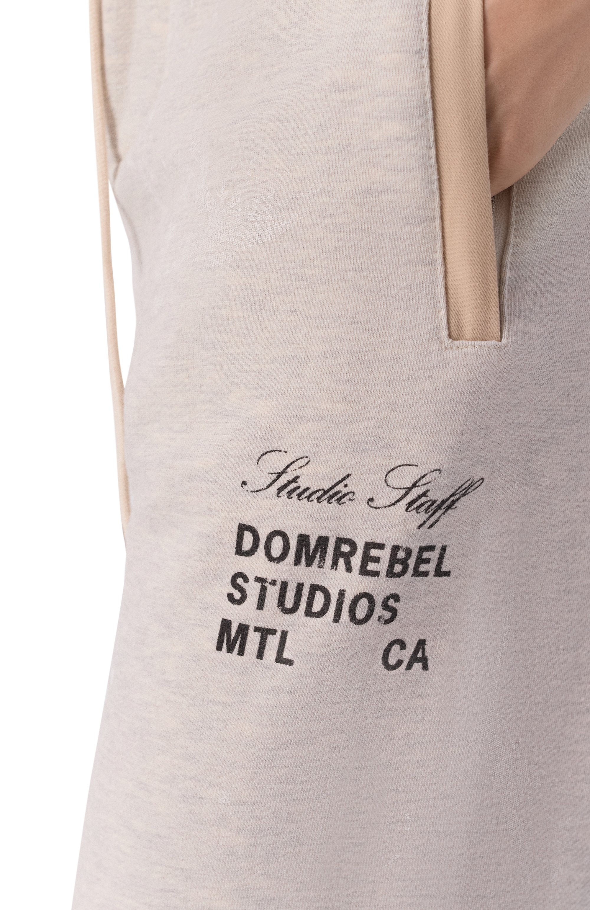 Хлопковые брюки DOMREBEL, арт. STAFF/SWEATPANTS, фото 5