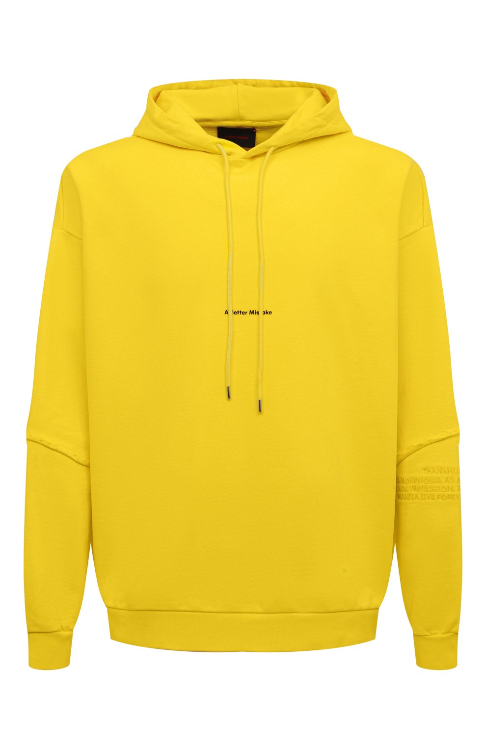 Хлопковое худи A BETTER MISTAKE, арт. 03D5TH012 FL004PD, фото 1