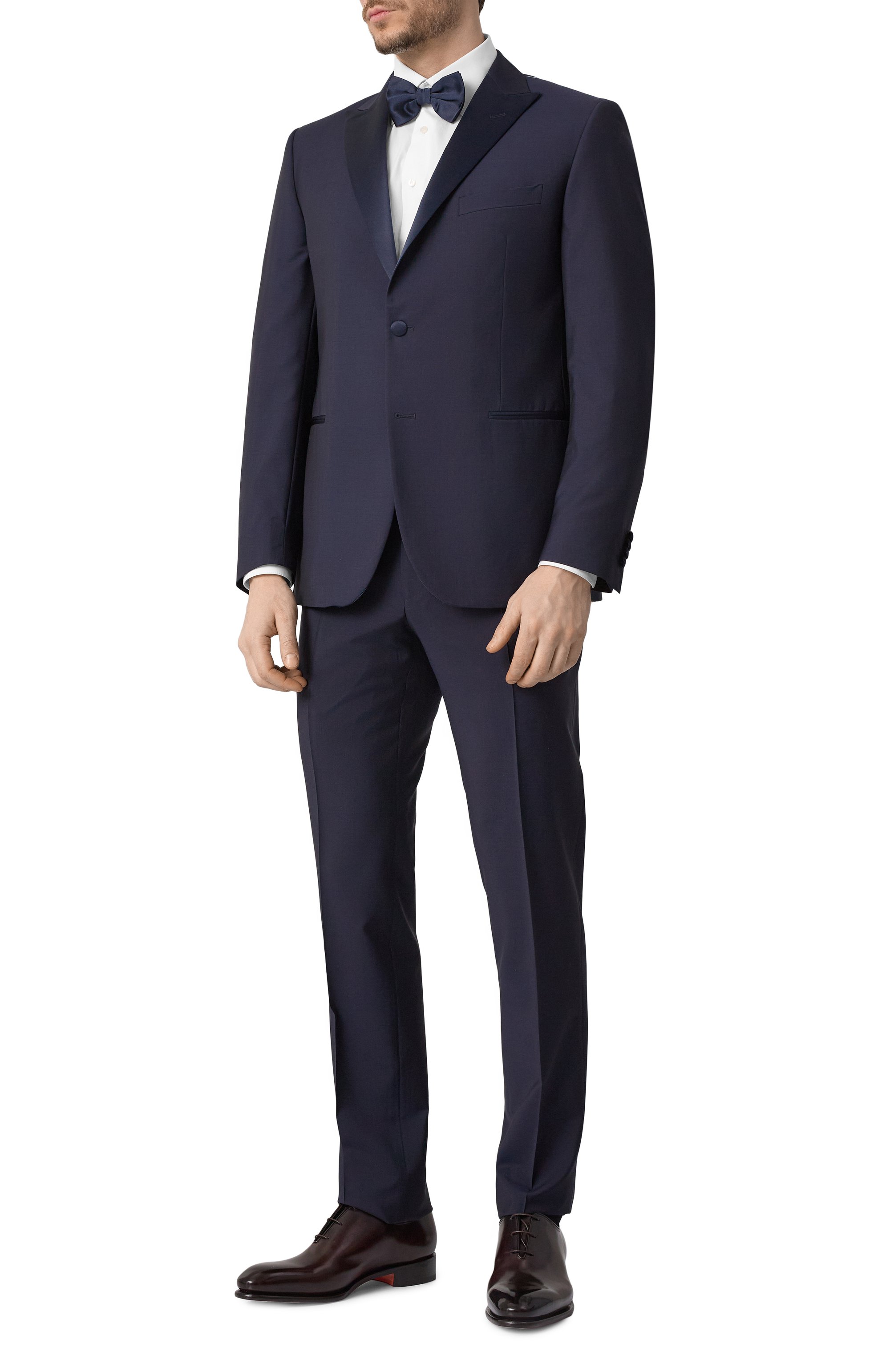 Шерстяной смокинг CORNELIANI, арт. 256T02-2594135_SET, фото 1