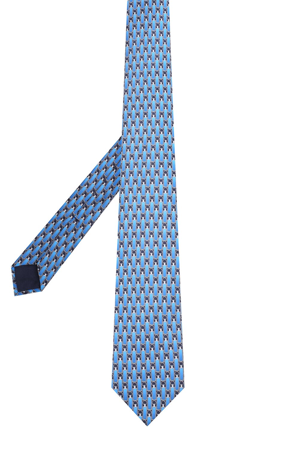 Шелковый галстук с узором ZILLI, арт. 50010/TIE, фото 2