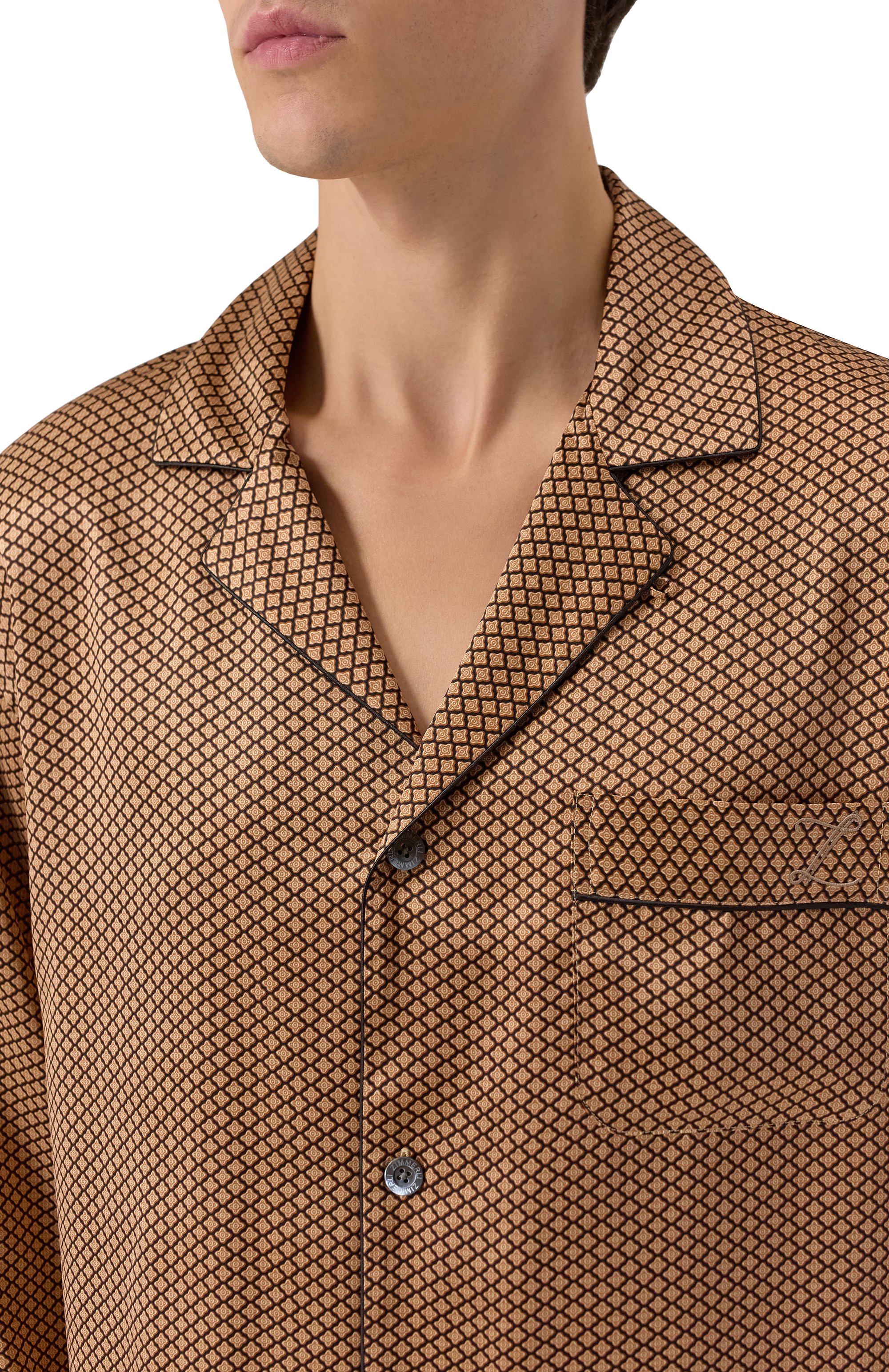 Шелковая пижама ZIMMERLI, арт. 6000-75130, фото 7