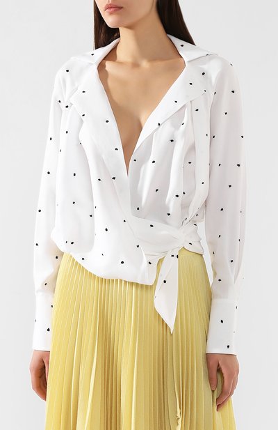 Блузка с запахом JACQUEMUS, арт. 191SH01/3211A, фото 3