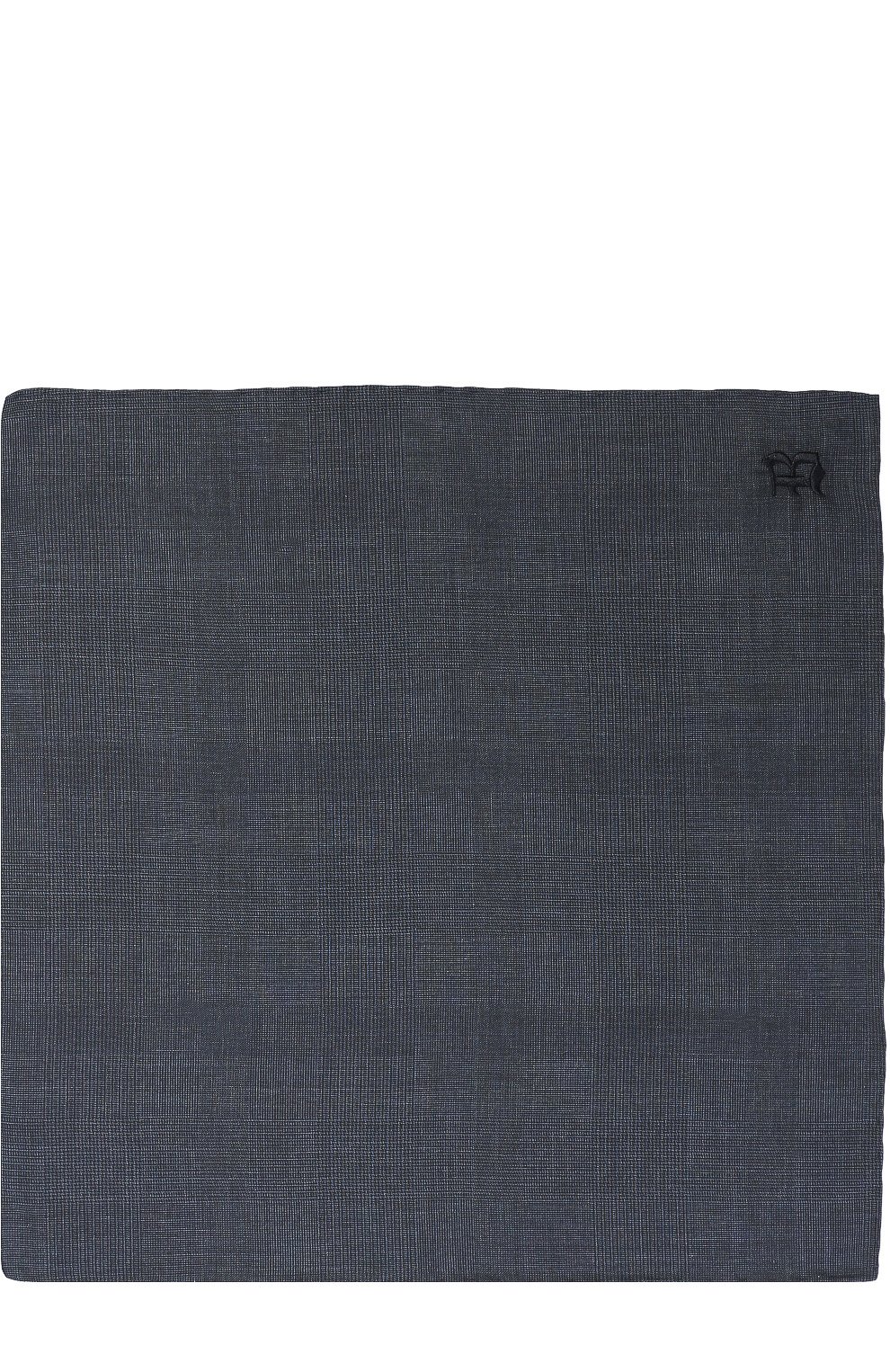 Хлопковый платок BRIONI темно-синего цвета по цене 13400 руб., арт. 0715/06072, фото 2 Хлопковый платок BRIONI, арт. 0715/06072, фото 2