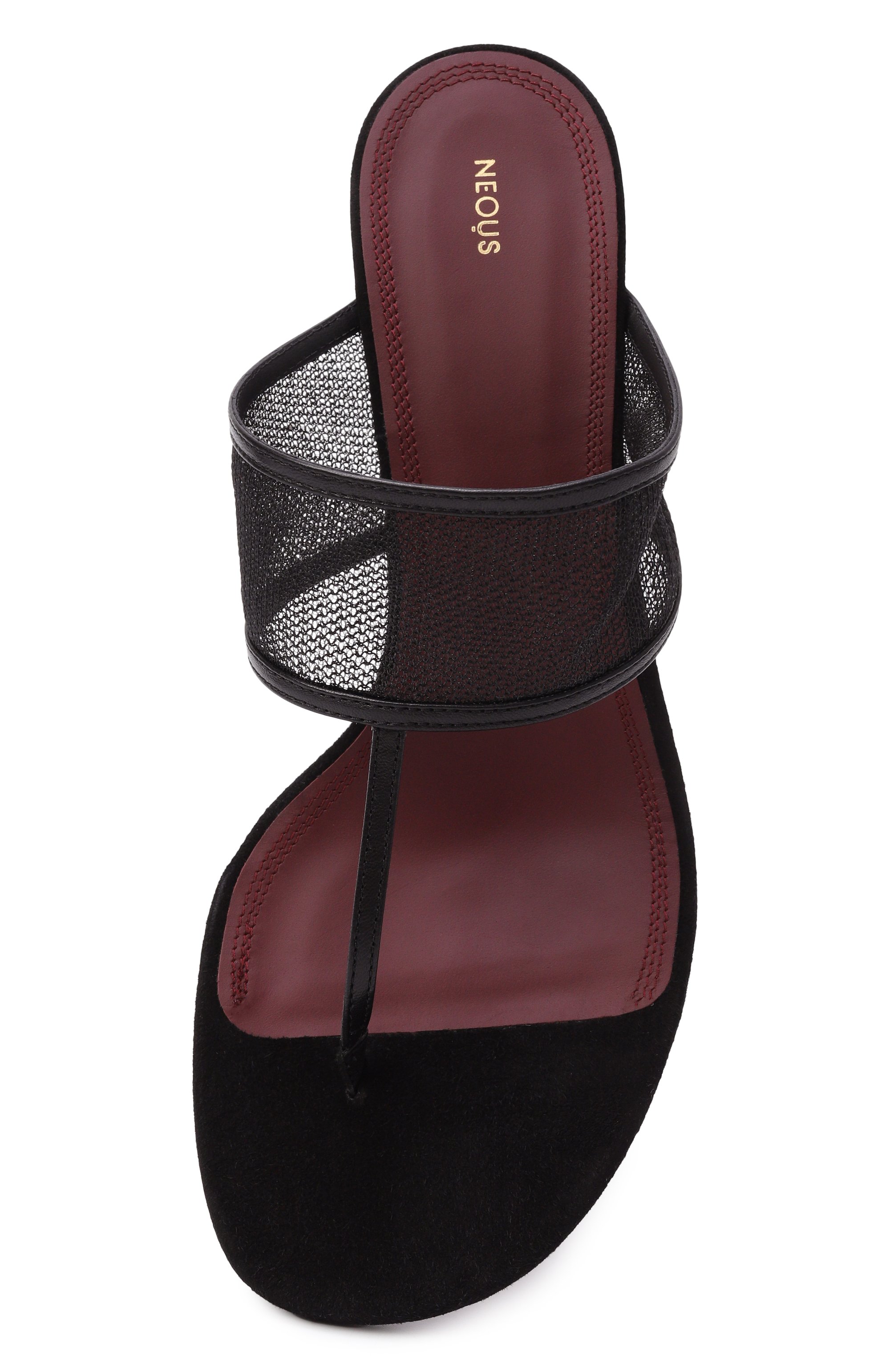 Комбинированные мюли vena NEOUS, арт. 00518XT01N01/FABRIC/LEATHER, фото 6