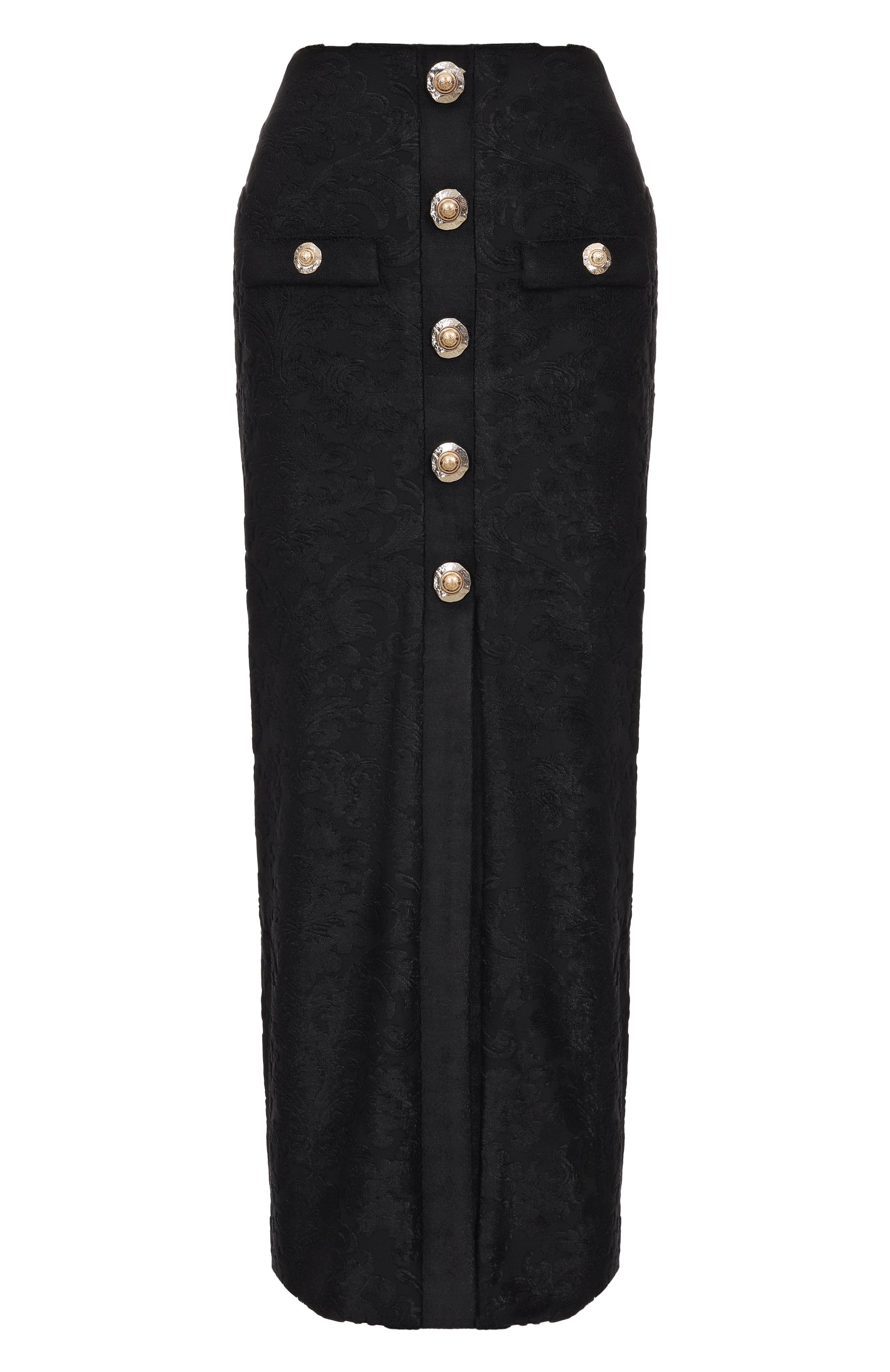 Юбка из вискозы BALMAIN, арт. FF1LE481/JK65, фото 1