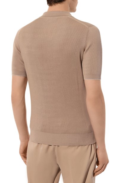Хлопковое поло BRUNELLO CUCINELLI, арт. M2900B2020, фото 4