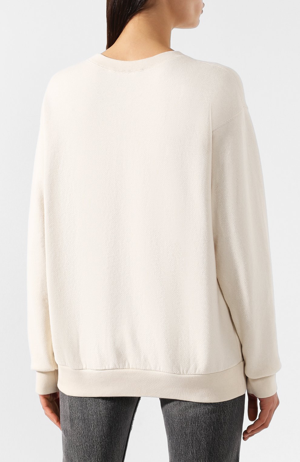 Хлопковый пуловер с логотипом бренда GUCCI, арт. 469250/X3Q25, фото 4