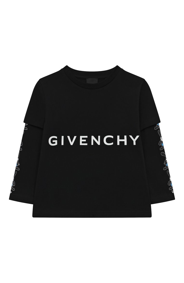 Хлопковый лонгслив GIVENCHY, арт. H25450/6A-12A, фото 1