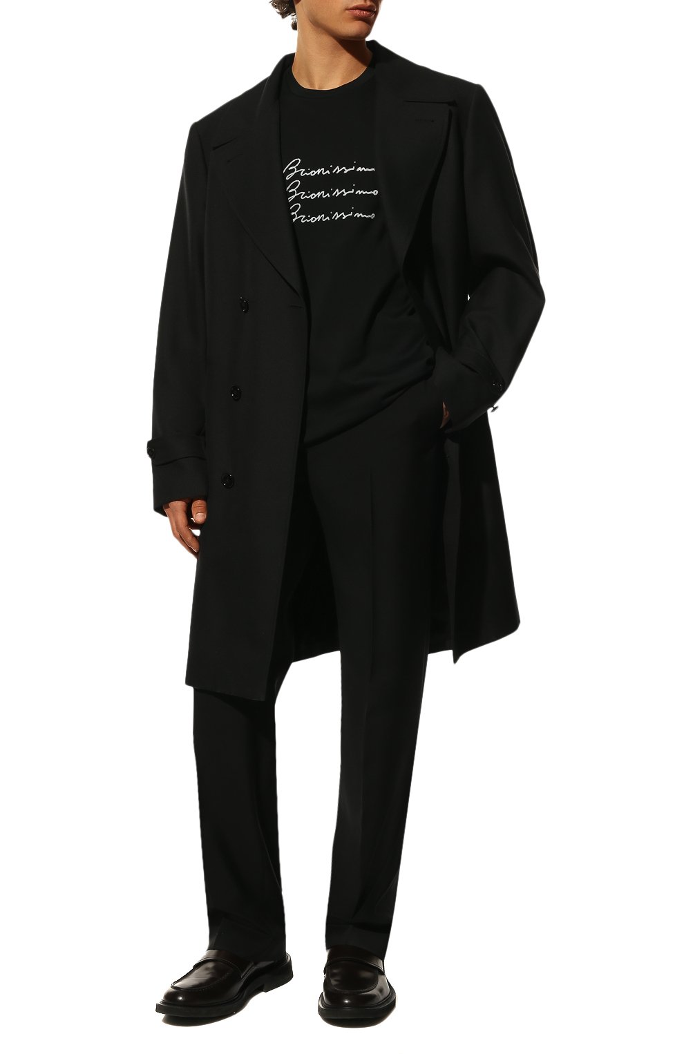 Хлопковая футболка BRIONI, арт. UJCH0L/P1646, фото 2