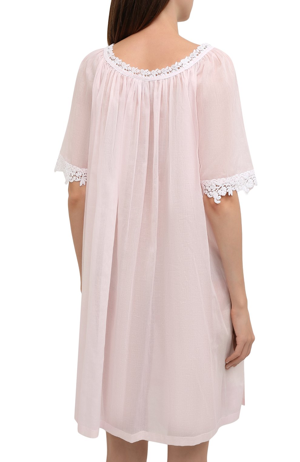 Хлопковая сорочка CELESTINE розового цвета по цене 39950 руб., арт. 30002720/ANNIKA BD, фото 4 Хлопковая сорочка CELESTINE, арт. 30002720/ANNIKA BD, фото 4