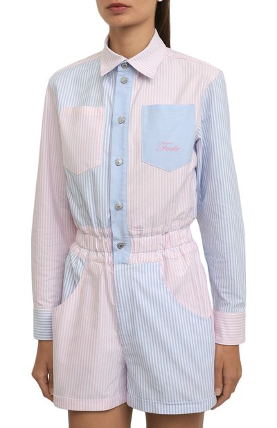 Хлопковый комбинезон FORTE DEI MARMI COUTURE, арт. 22SF2503, фото 3