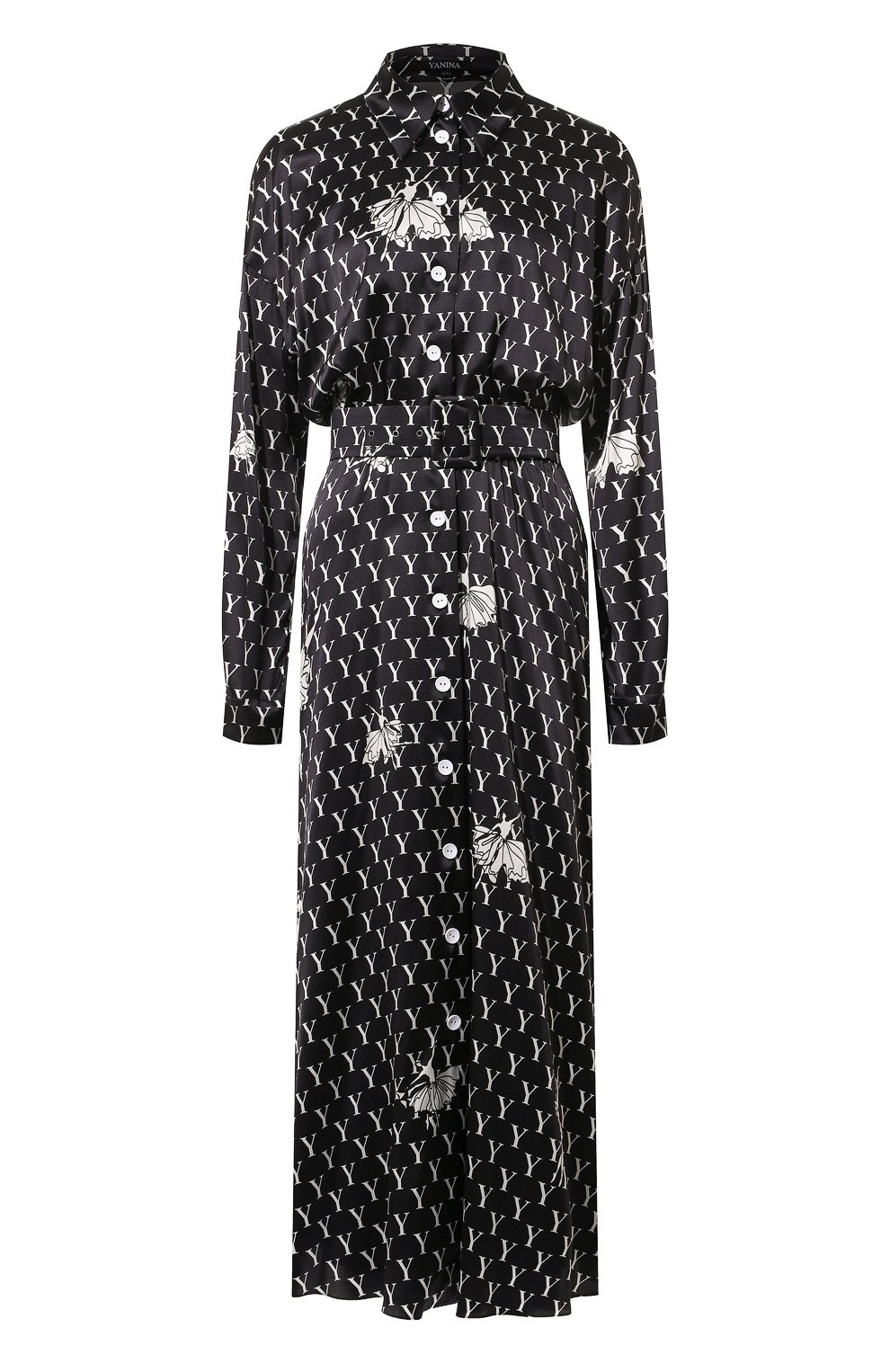 Шелковое платье YANINA, арт. T-2495B, фото 1