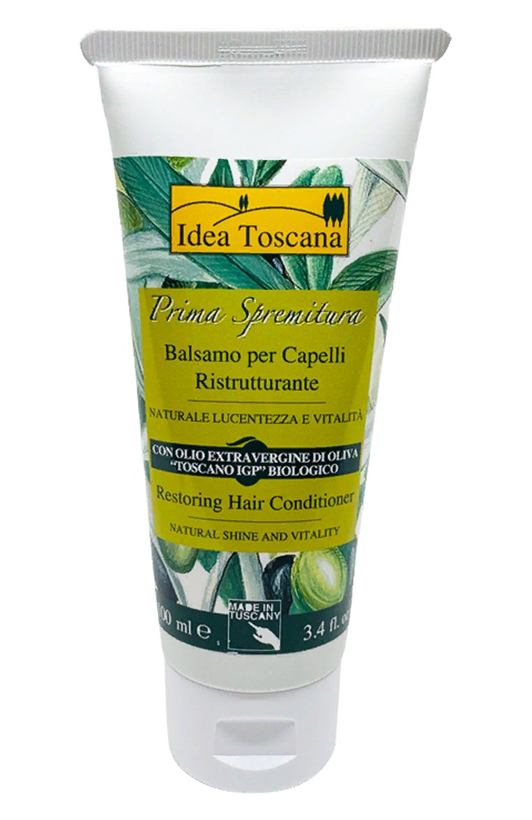 Восстанавливающий бальзам для всех типов волос prima spremitura (100ml) IDEA TOSCANA бесцветного цвета, арт. 430044 | Фото 1 (Тип продукта: Бальзамы; Назначение: Для волос; Нос: Не проставлено; Региональные ограничения белый список (Axapta Mercury): Не проставлено; Косметика кросс-кт: Уход У)