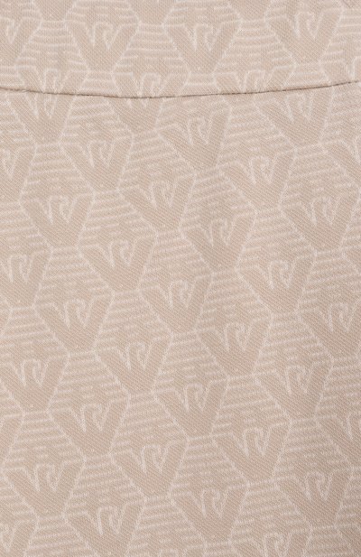 Хлопковые брюки EMPORIO ARMANI светло-бежевого цвета по цене 15950 руб., арт. EG000121/AF13431, фото 3 Хлопковые брюки EMPORIO ARMANI, арт. EG000121/AF13431, фото 3