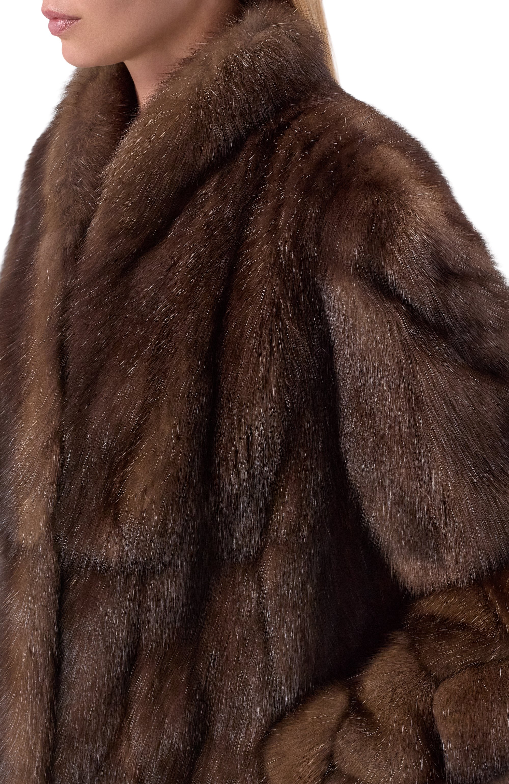 Шуба из соболя РУССКИЙ МЕХ, арт. 72 РМ, фото 5