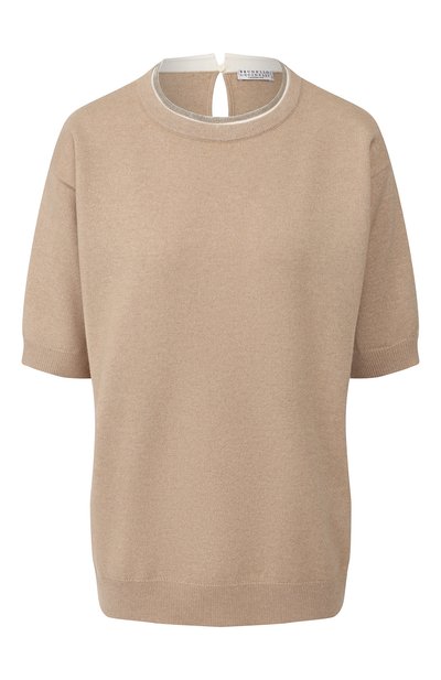 Женский топ из смеси шерсти и кашемира BRUNELLO CUCINELLI, арт. M16161900