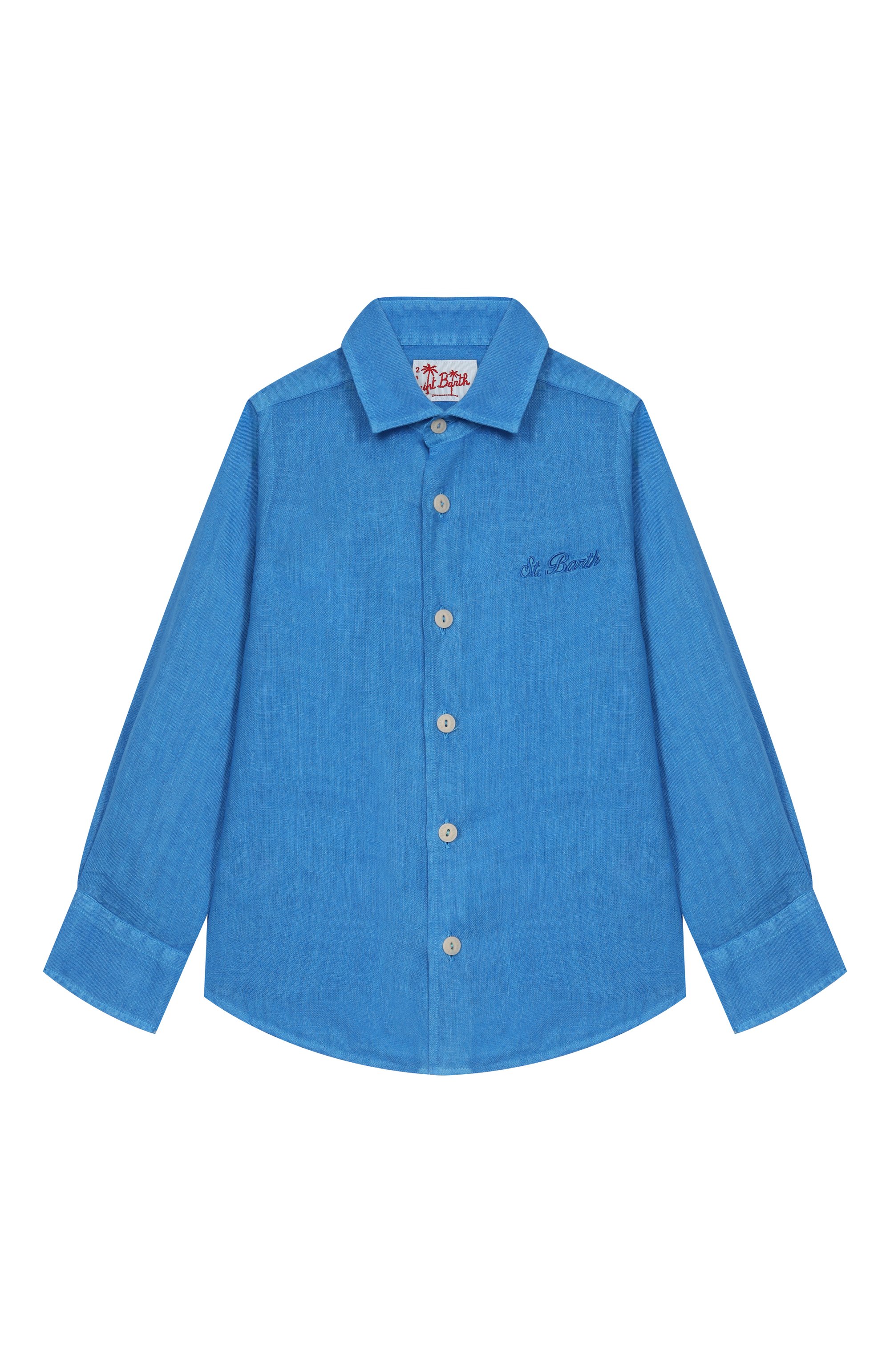 Льняная рубашка MC2 SAINT BARTH, арт. STBK AGNES/AGN0001/01524F, фото 1