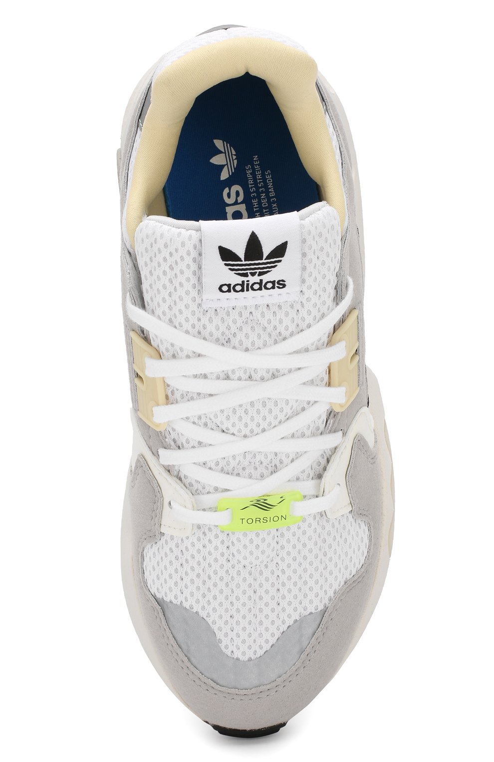 Женские белые кроссовки zx torsion ADIDAS ORIGINALS купить в
