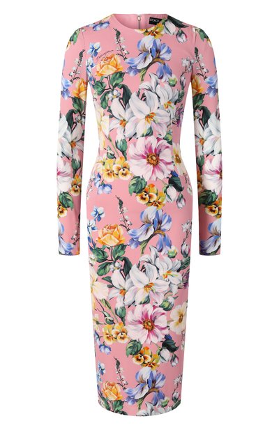 Женское шелковое платье DOLCE & GABBANA, арт. F6GAVT/FSA7G