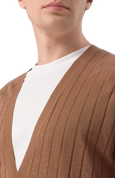 Кардиган из шелка и хлопка 12 STOREEZ, арт. 138258, фото 5