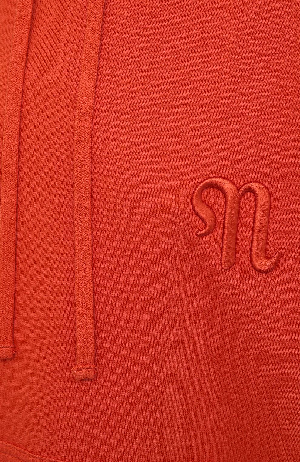 Хлопковое худи NANUSHKA оранжевого цвета по цене 47700 руб., арт. EVER_MARSALA_0RGANIC FLEECE, фото 5 Хлопковое худи NANUSHKA, арт. EVER_MARSALA_0RGANIC FLEECE, фото 5