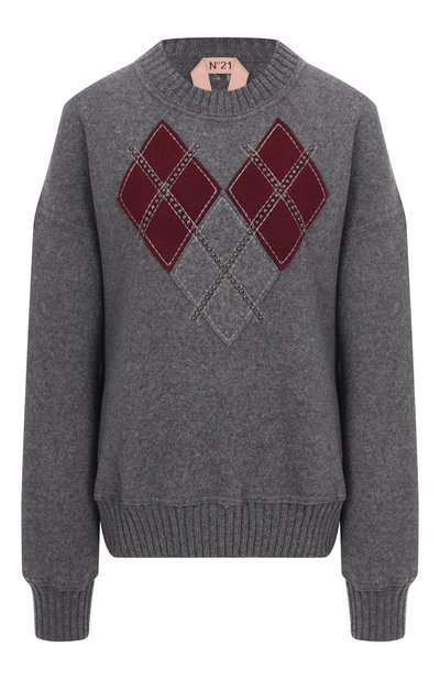 Женский шерстяной пуловер N21, арт. E021/4602