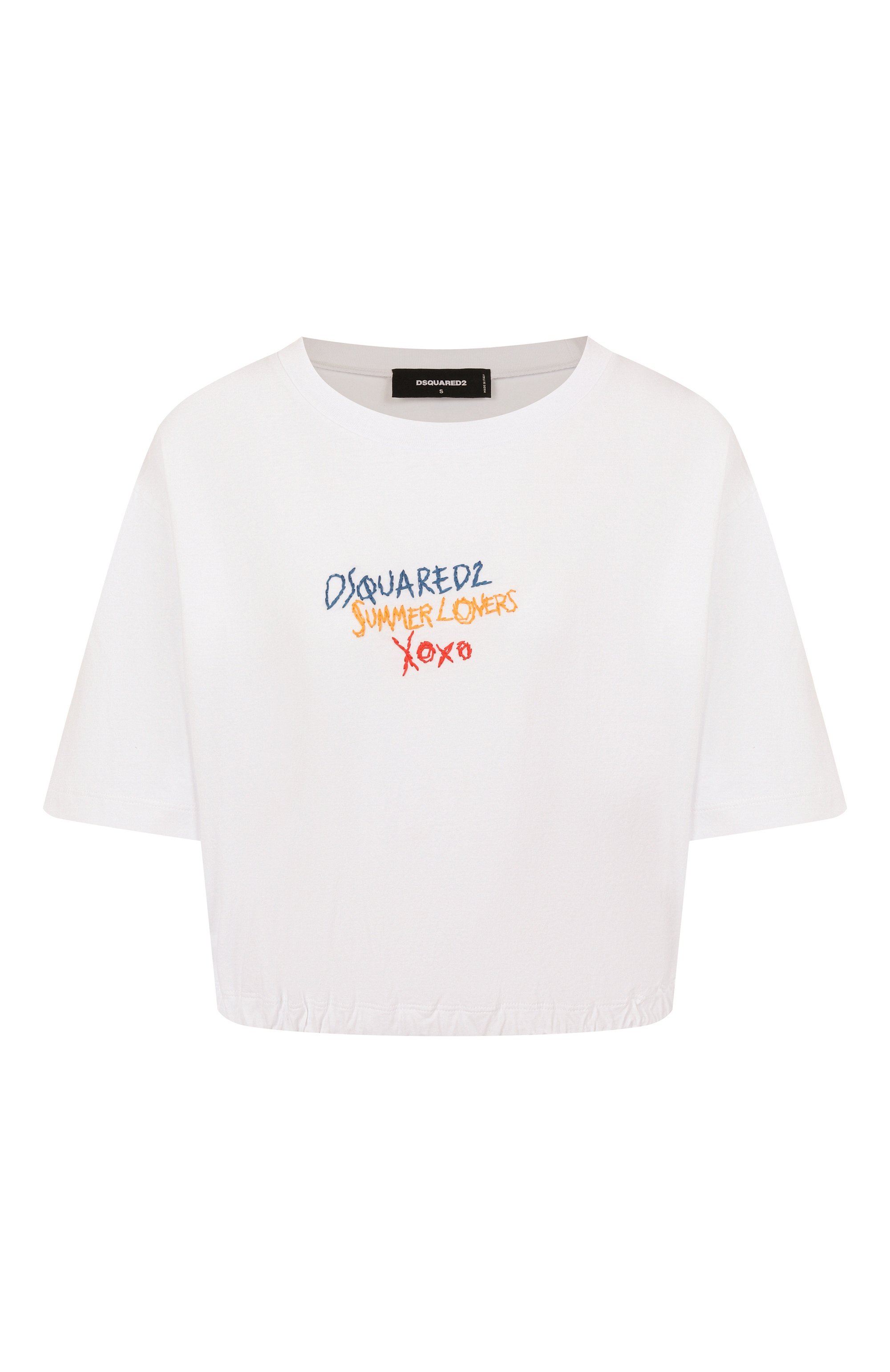 Хлопковая футболка DSQUARED2, арт. S73GC0295/D20020, фото 1