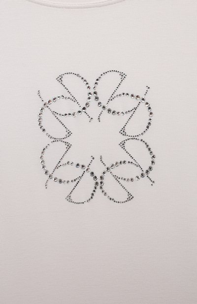 Футболка из вискозы ELIE SAAB JUNIOR, арт. EFTS007 V2 TS0378, фото 3