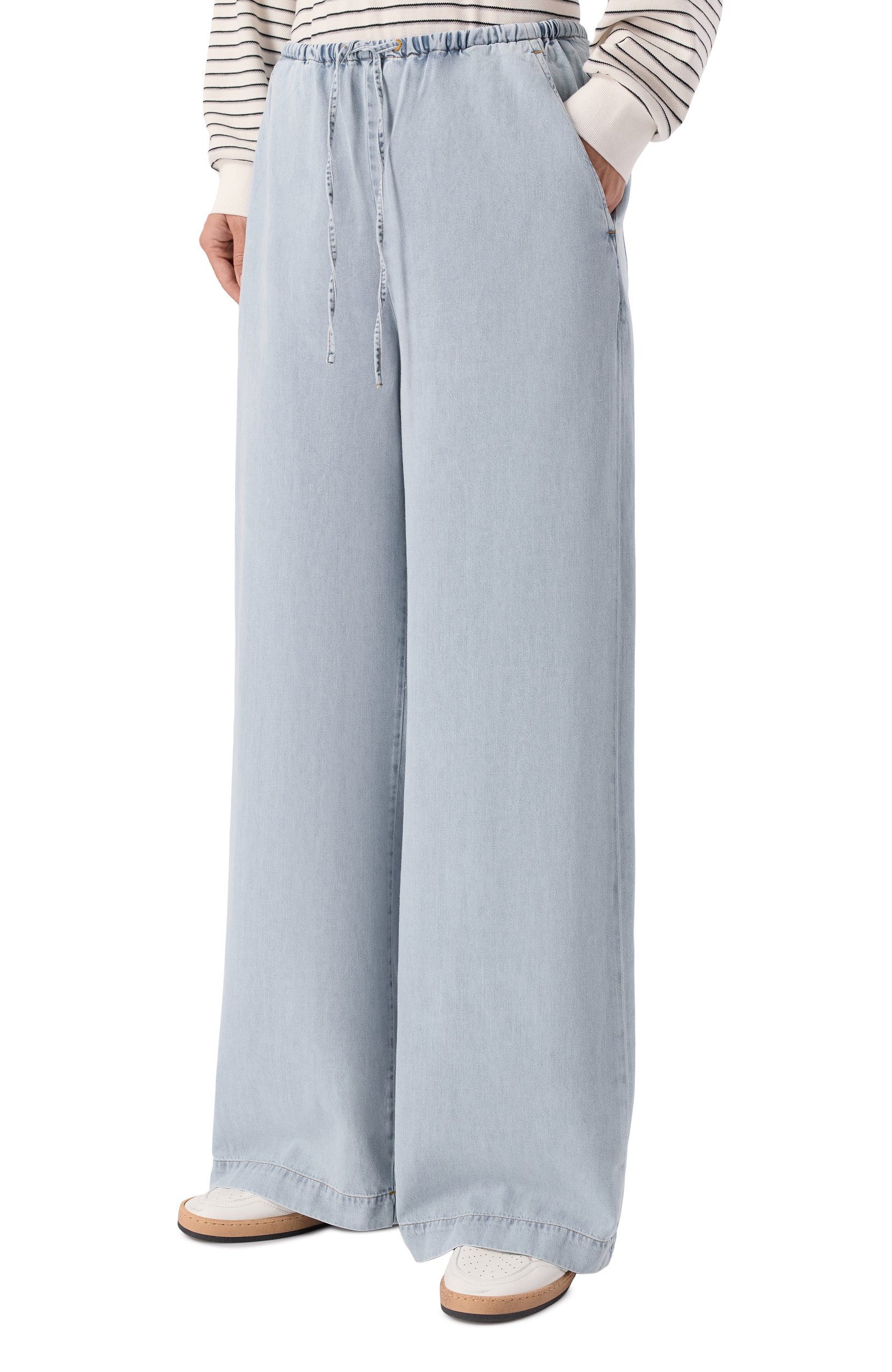 Джинсы offshore FRAME DENIM голубого цвета по цене 55600 руб., арт. 2071226/THE 0FFSH0RE PANT, фото 3 Джинсы offshore FRAME DENIM, арт. 2071226/THE 0FFSH0RE PANT, фото 3