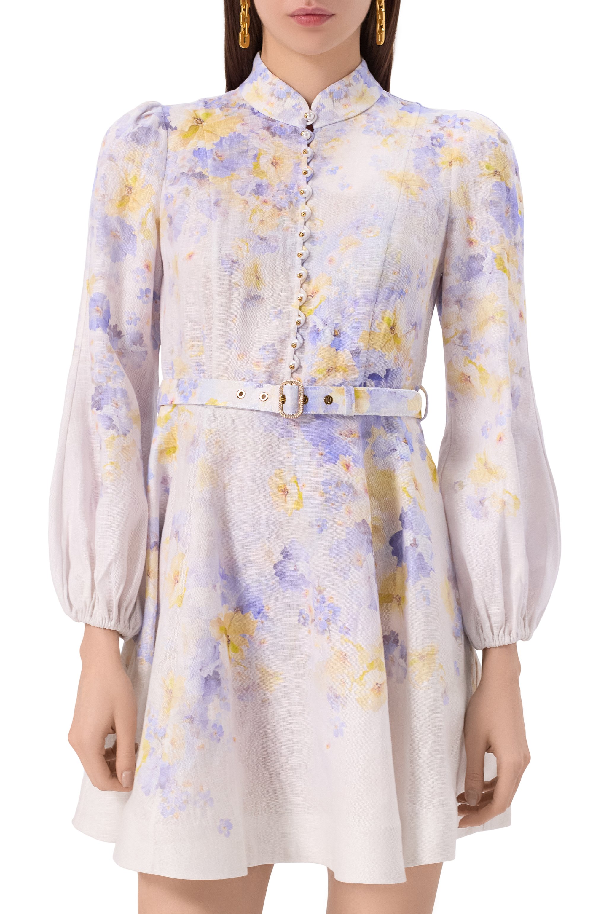 Льняное платье ZIMMERMANN, арт. 9142DR251, фото 3