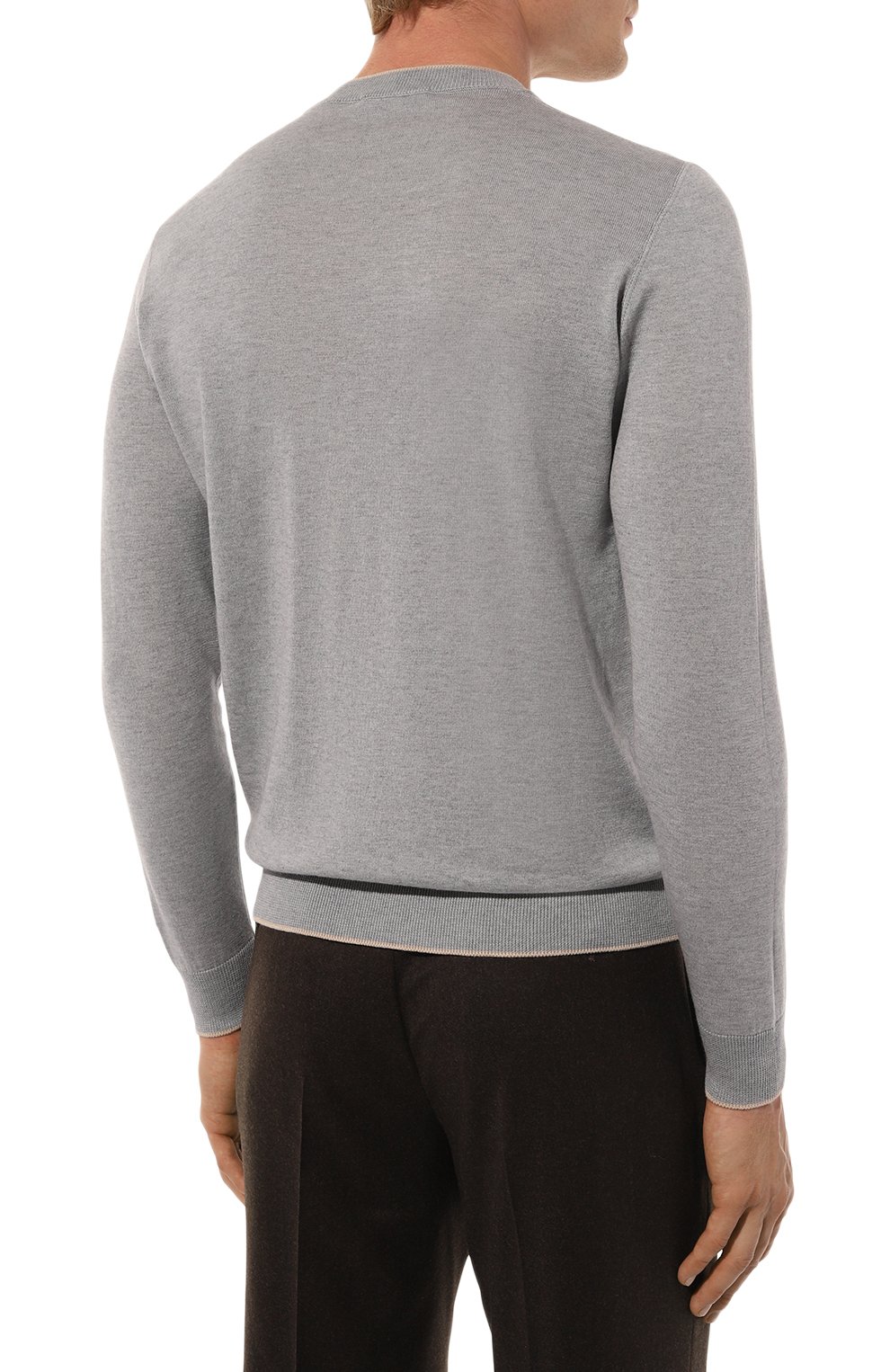 Джемпер из хлопка и кашемира ANDREA CAMPAGNA, арт. GC1ML2A/CC14R1, фото 4