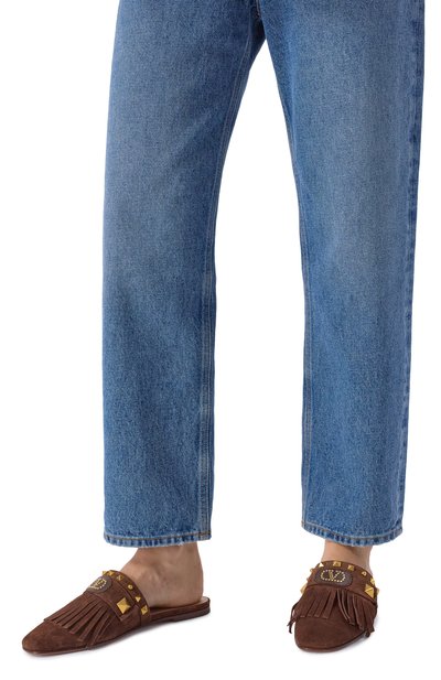 Замшевые сабо plaster caster VALENTINO, арт. 6W2S0LP4/ZFW, фото 3