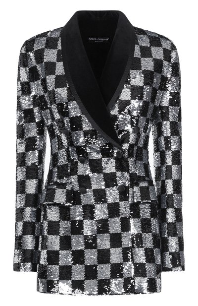 Женский жакет с пайетками DOLCE & GABBANA, арт. F29CVT/HLMZN
