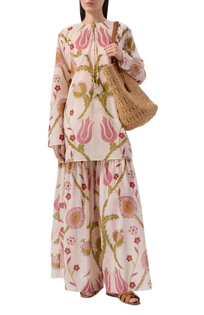 Хлопковая туника GIAMBATTISTA VALLI, арт. 26SSRVCL1067/39PRI, фото 2