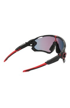 Женские солнцезащитные очки OAKLEY красного цвета, арт. 9290-929020 | Фото 3 (Кросс-КТ: С/з-унисекс; Материал внутренний: Не назначено; Регио�нальные ограничения белый список (Axapta Mercury): Не проставлено, RU; Нос: Не проставлено; Тип очков: С/з; Материал: Металл; Статус проверки: Проверена категория; Очки форма: Маска; Оптика Гендер: оптика-унисекс)