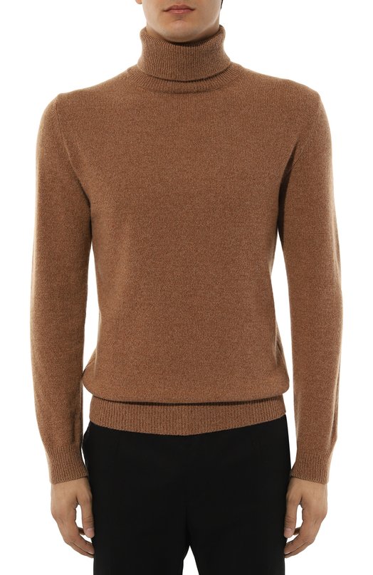 Свитер из кашемира и шерсти Corneliani 94M542-9425178 Коричневый  94M542-9425178 Фото 3