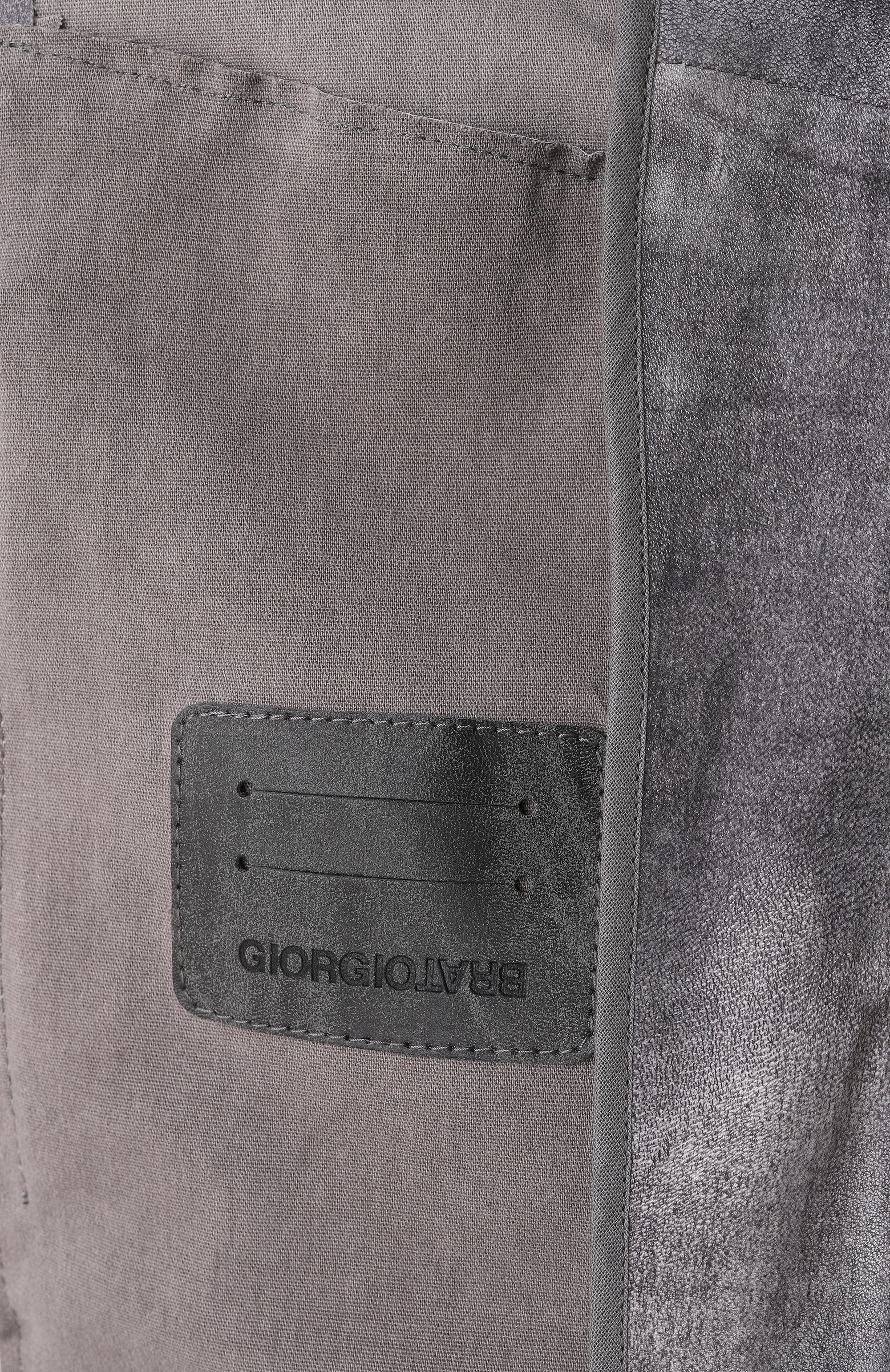 Замшевая куртка GIORGIO BRATO, арт. GU25S9005NAPSTM, фото 7