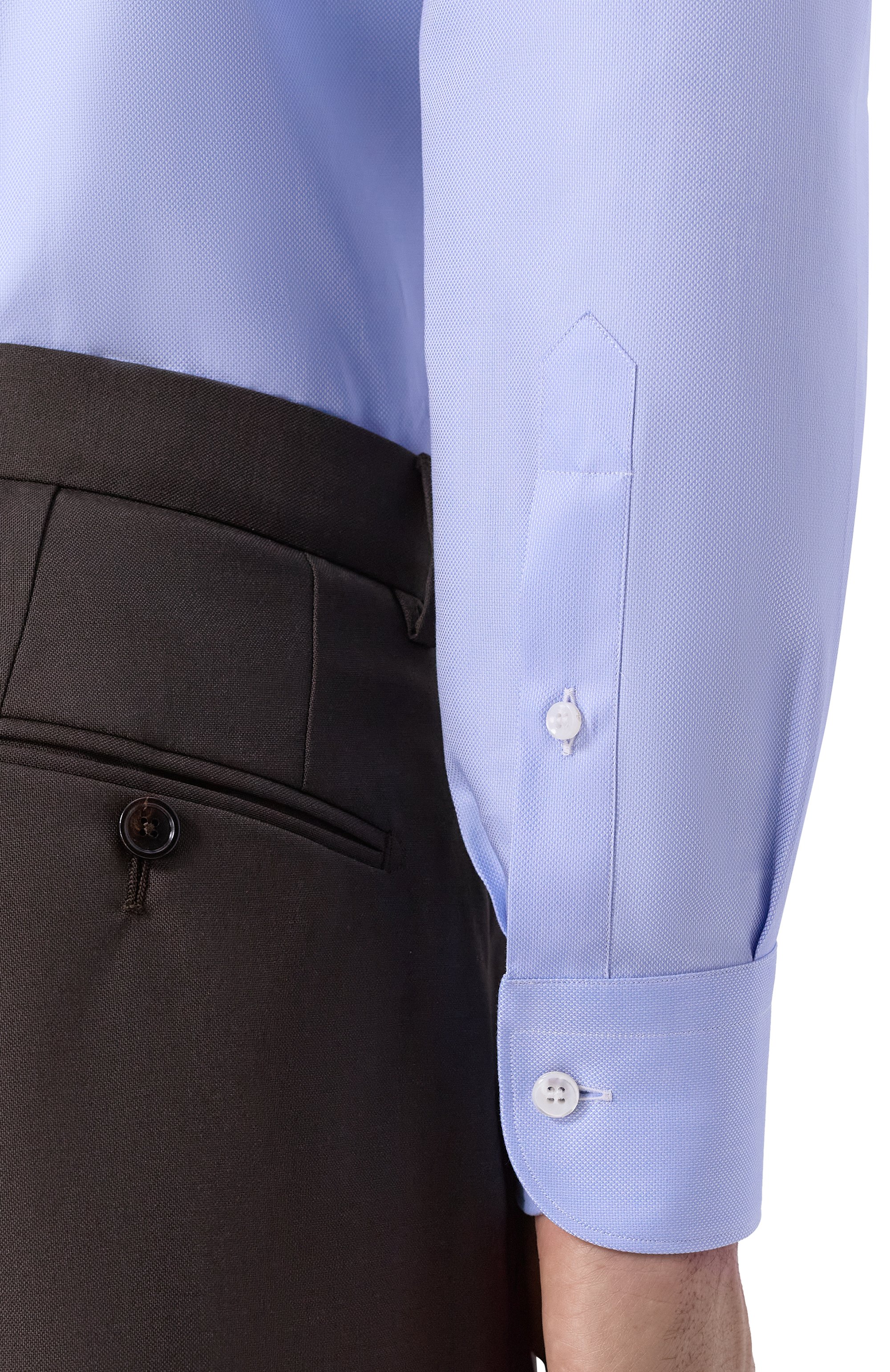 Хлопковая сорочка BRIONI, арт. RCB10M/0A05Q, фото 5