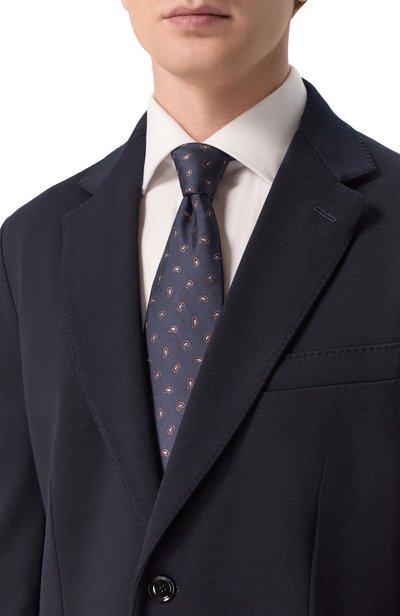 Шелковый галстук CORNELIANI, арт. 28U302/2A20310, фото 2