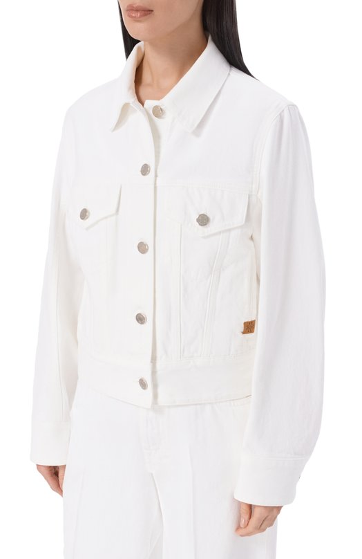 Джинсовая куртка Jacob Cohen JDM_H0033 081 T751A TM Белый  JDM_H0033 081 T751A TM Фото 3