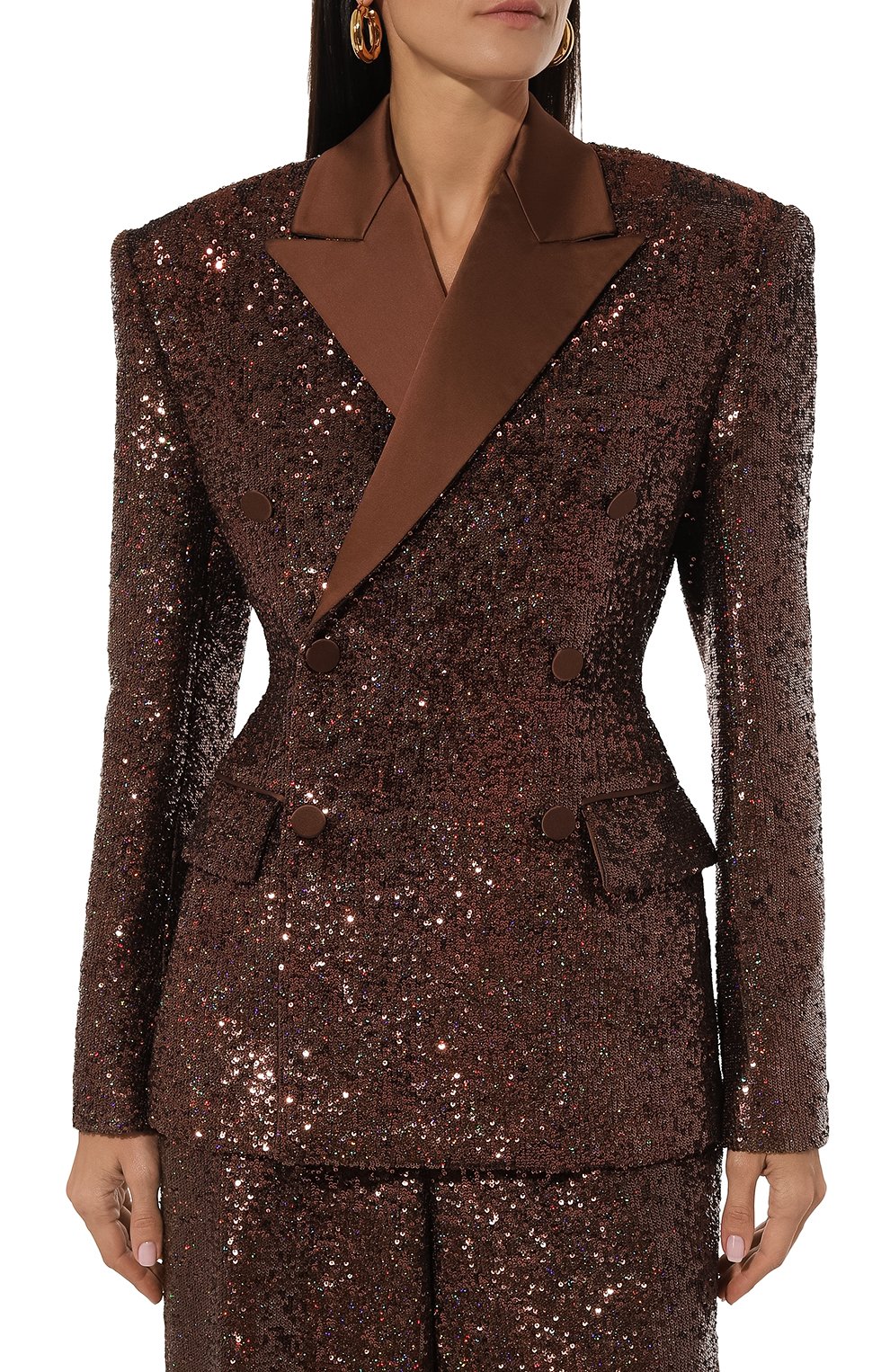 Жакет с отделкой пайетками GIUSEPPE DI MORABITO, арт. 03FWJA096Y 03365, фото 3