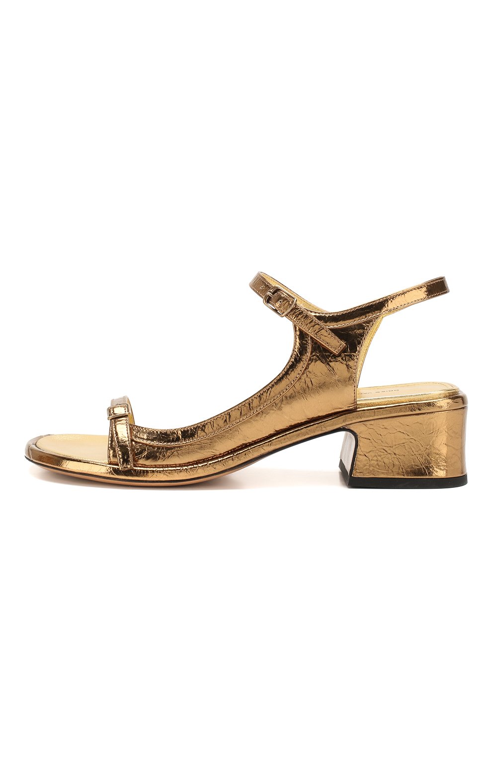 Кожаные босоножки DRIES VAN NOTEN, арт. WS27/315/H40/QU200, фото 3