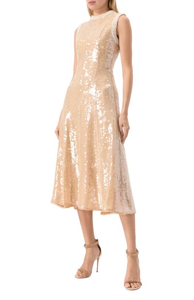 Платье с отделкой пайетками SELF-PORTRAIT, арт. RS25-114M-BG, фото 3