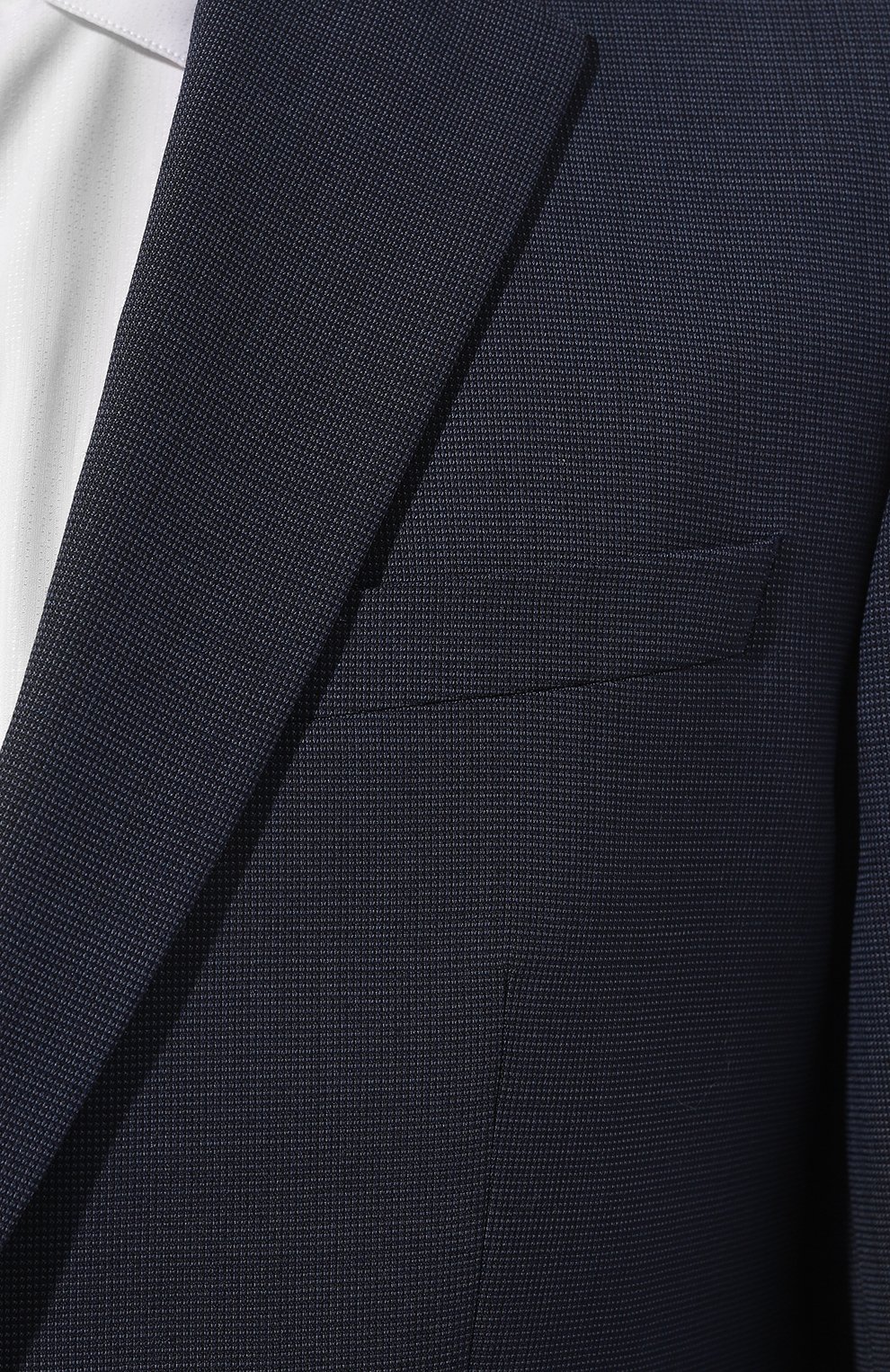 Шерстяной костюм HUGO темно-синего цвета по цене 58200 руб., арт. 50497991, фото 6 Шерстяной костюм HUGO, арт. 50497991, фото 6