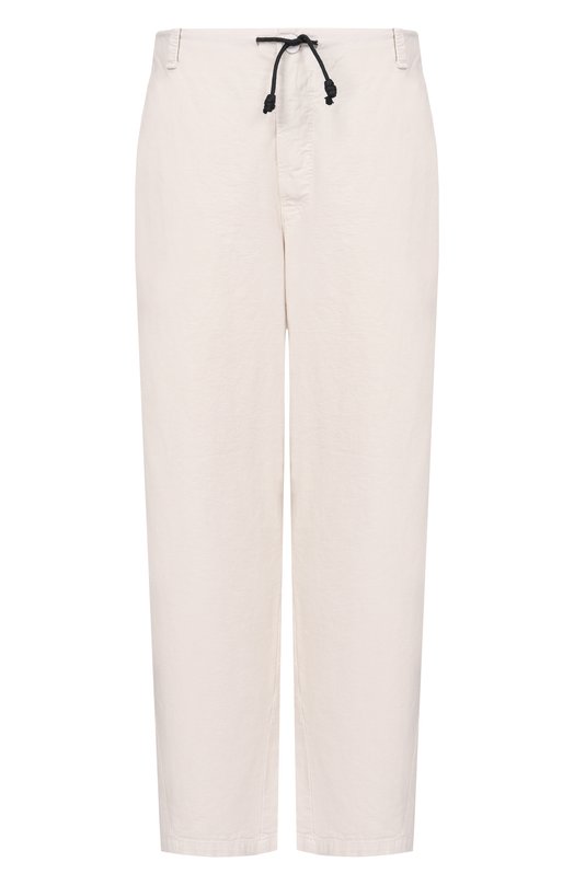 Брюки из хлопка и льна Transit CFUTRCE140 Серый CFUTRCE140